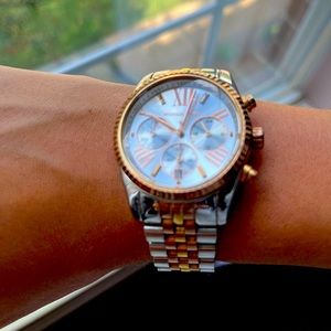 Michael Kors Tri Color Watch